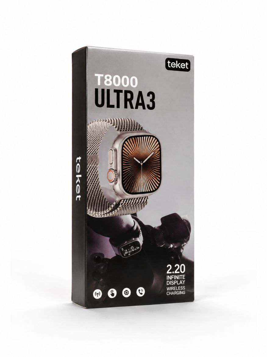 تصویر  ساعتهوشمند T8000 ultra 3 