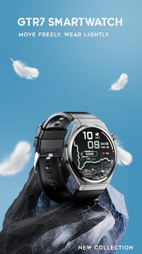 تصویر  ساعت هوشمند جی تب مدل GTR7 ا G-Tab GTR7 AMOLED Smart Watch 